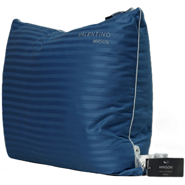 Фото - Подушка стандартна MirSon 1477 Valentino Hand Made memory effekt М'яка 40х60 см (2200001539549) Фото - Подушка стандартна MirSon 1477 Valentino Hand Made memory effekt М'яка 40х60 см (2200001539549)