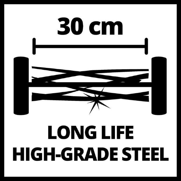 Фото - Газонокосарка ручна Einhell GC-HM 300 (3414114)