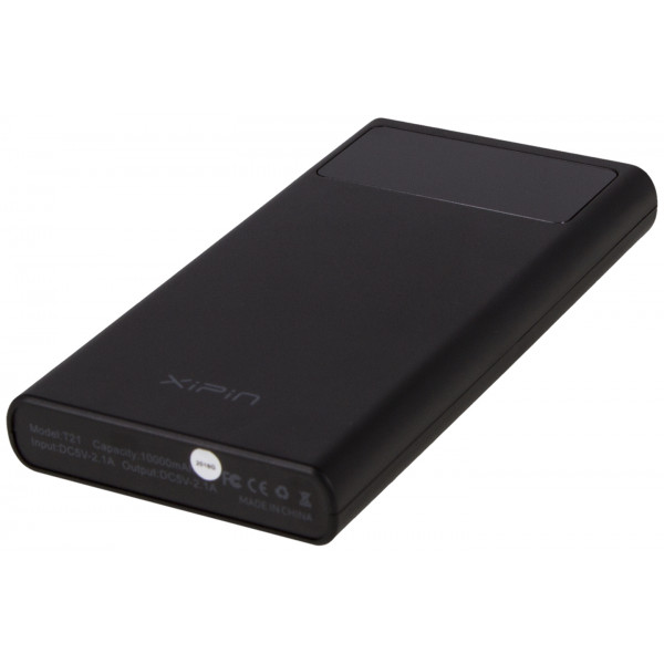 Фото - Батарея мобільна Xipin T21 10000 mAh Black