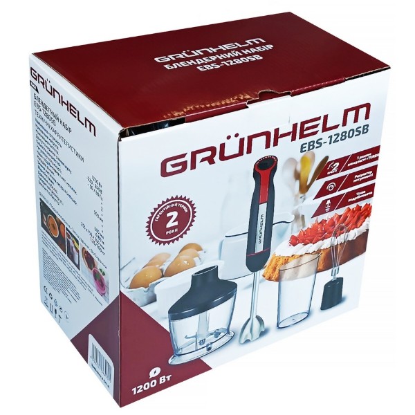 Фото - Блендер заглибний Grunhelm EBS-1280SB
