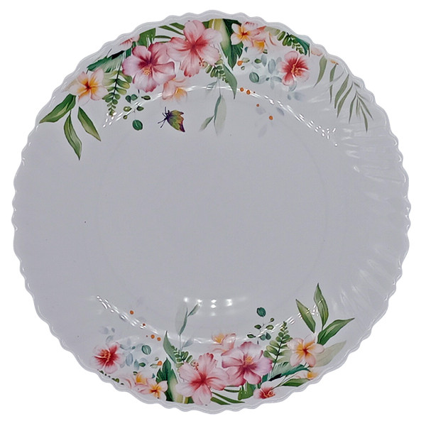 Фото - Тарілка десертна Vittora Чарівний сад Wave 190 мм (V-190CS)