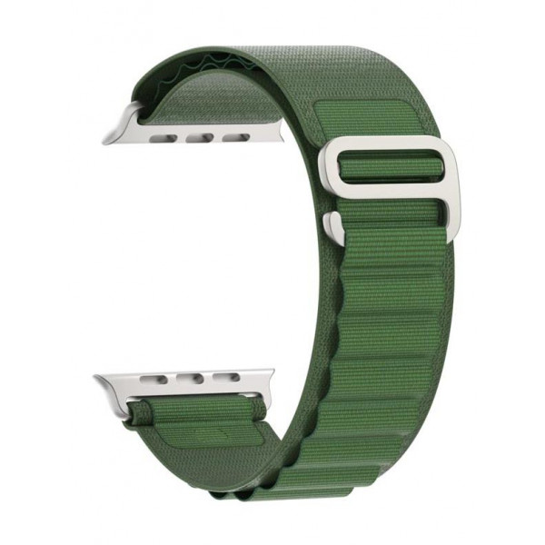 Фото - Ремінець для смарт-годинника Armorstandart Alpina Band for Apple Watch All Series 42/44/45mm Green (ARM64981)