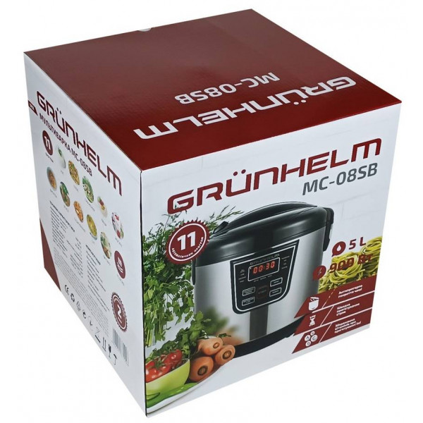 Фото - Мультиварка Grunhelm MC-08SB
