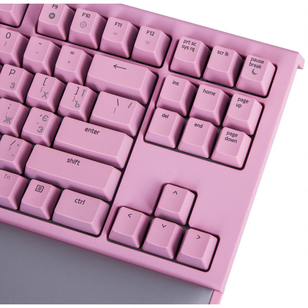 Фото - Клавиатура проводная игровая Razer BlackWidow TE Chroma V2 Quartz Edition Pink USB (RZ03-02191700-R3M1)