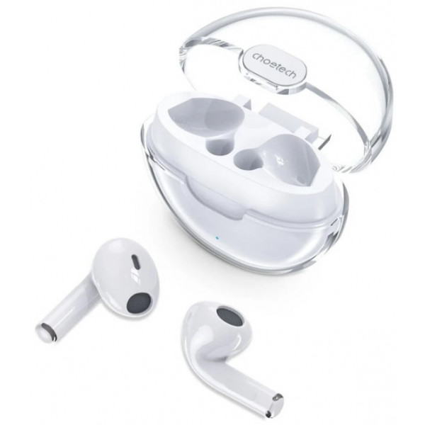Фото - Наушники вкладыши беспроводные TWS Choetech BH-T08 White