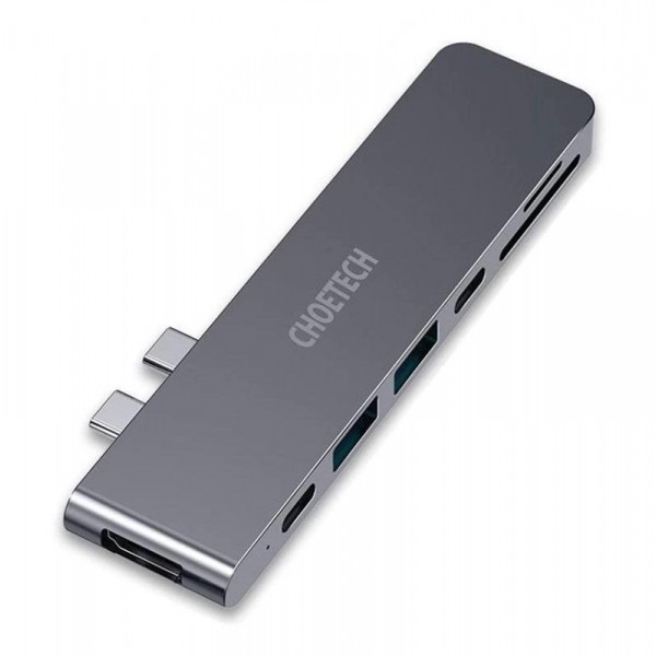 Фото - Хаб USB Choetech 7 in 1 USB-C (HUB-M14) Фото - Хаб USB Choetech 7 in 1 USB-C (HUB-M14)