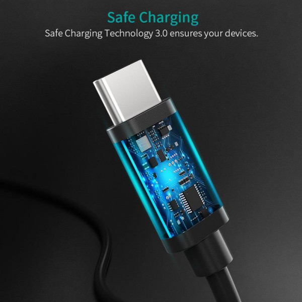 Фото - Кабель синхронізації даних Choetech USB Type C - USB Type C 0.5m (CC0001)