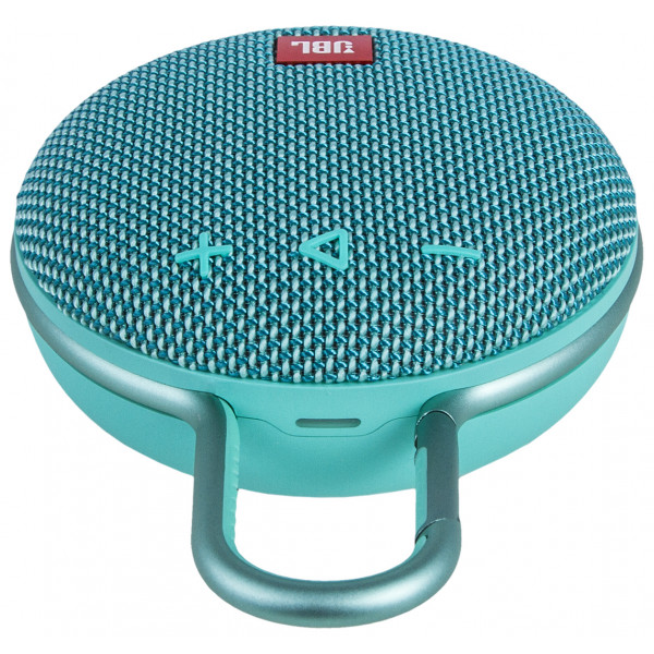 Фото - Портативная акустика JBL Clip 3 Teal (JBLCLIP3TEAL)