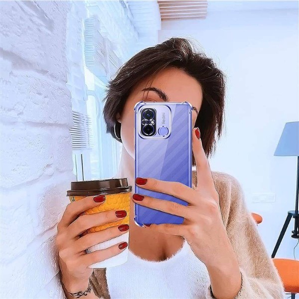 Фото - Чохол для смартфону BeCover Anti-Shock for Xiaomi Redmi 12C Clear (709176)