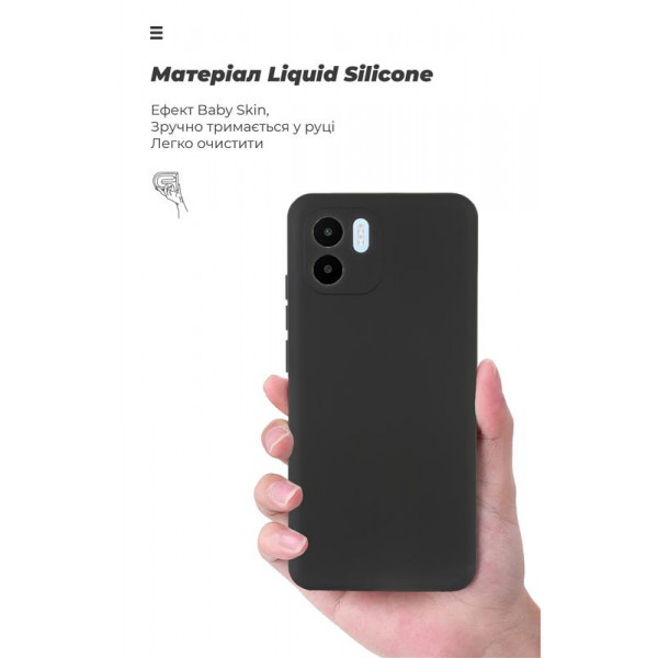 Фото - Чехол для смартфона Armorstandart ICON Case for Xiaomi Redmi A2 Camera cover Black (ARM66537)
