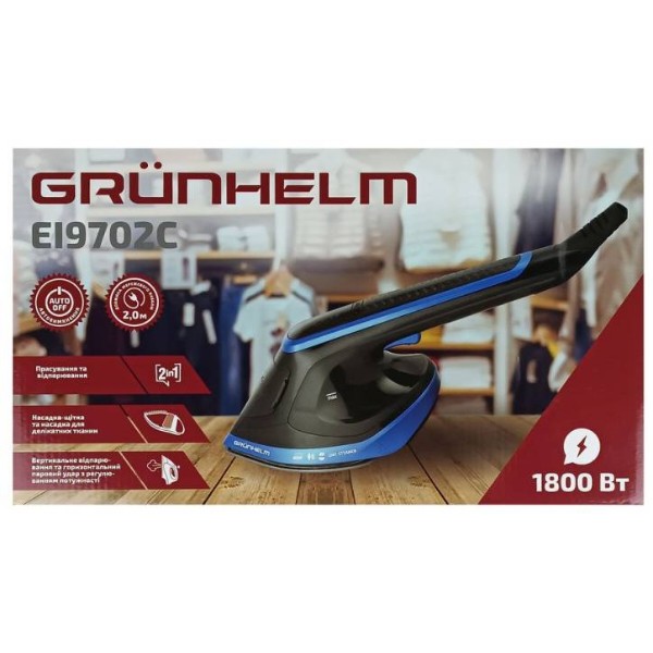 Фото - Вертикальний відпарювач ручний Grunhelm EI9702C