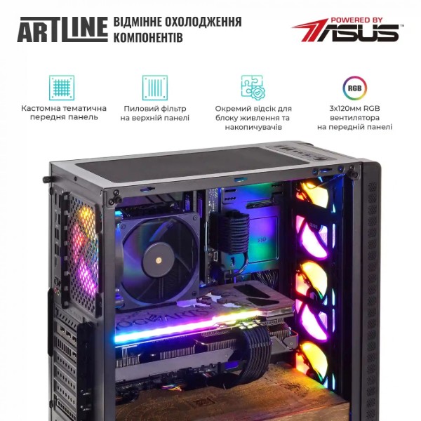 Фото - Системний блок Artline Gaming HGWRTS (HGWRTSv16Win)