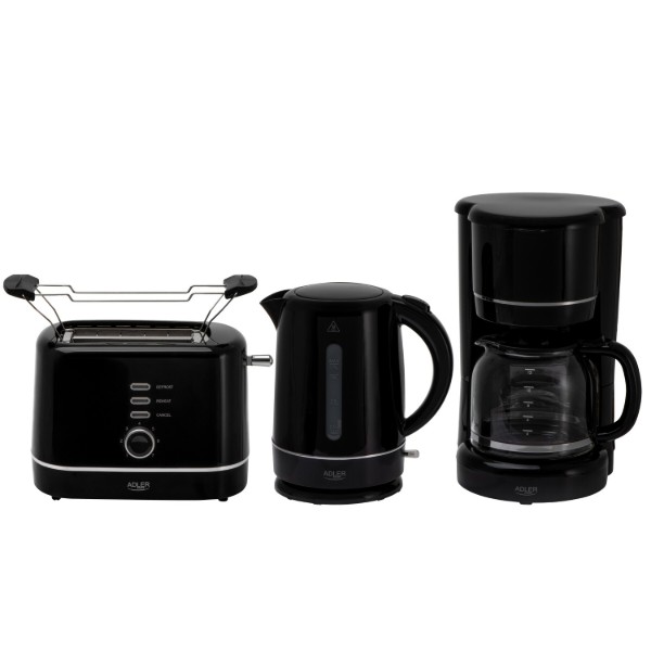 Фото - Електричний чайник Adler AD 1385 Black
