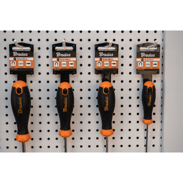 Фото - Викрутка BRADAS HOME&GARAGE SL 6/125 мм (DIY-SL106125)