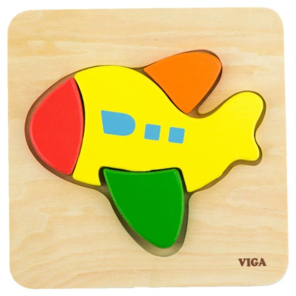 Фото - Головоломка Viga Toys Літачок (50173)