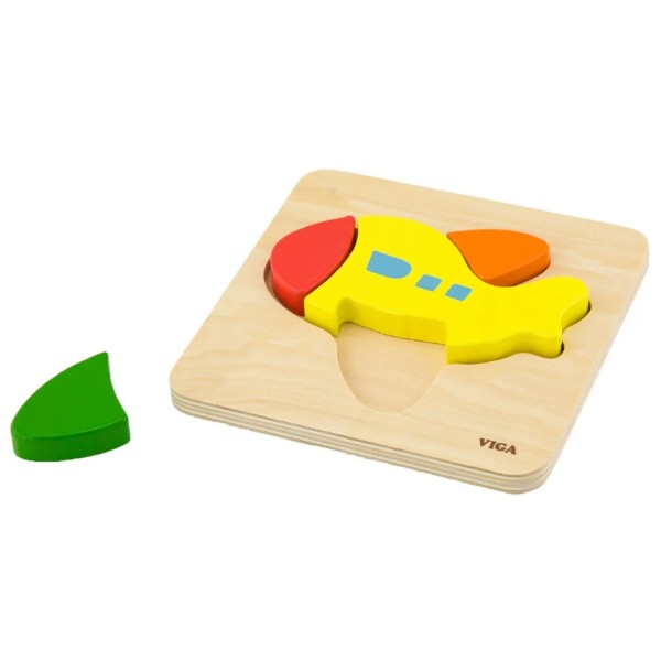 Фото - Головоломка Viga Toys Літачок (50173)