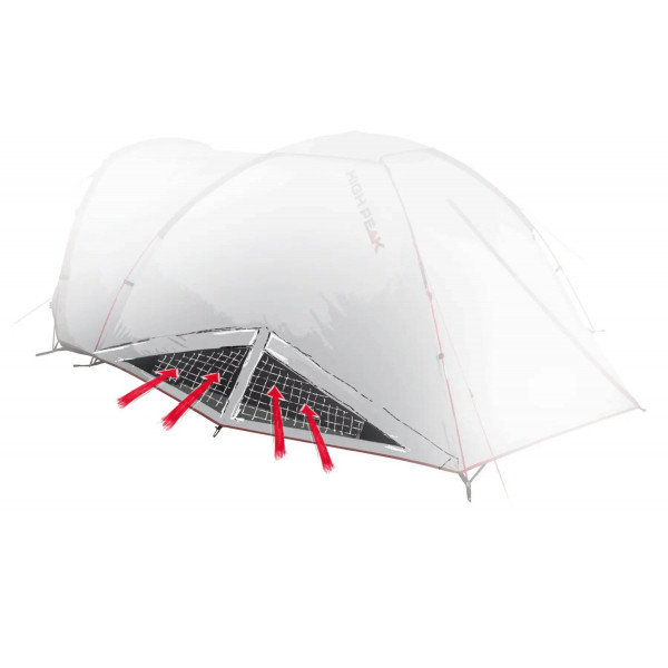 Фото - Палатка High Peak Nevada 4.1 Deep Forest (10352)