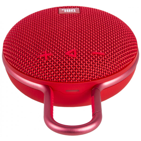 Фото - Портативная акустика JBL Clip 3 Red (JBLCLIP3RED)