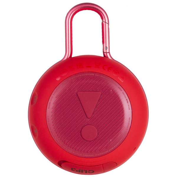 Фото - Портативная акустика JBL Clip 3 Red (JBLCLIP3RED)
