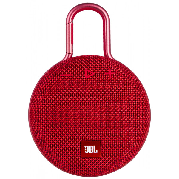 Фото - Портативная акустика JBL Clip 3 Red (JBLCLIP3RED) Фото - Портативная акустика JBL Clip 3 Red (JBLCLIP3RED)