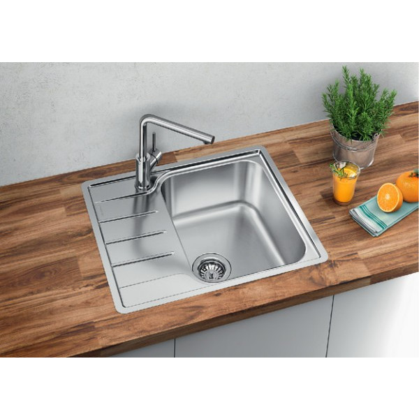 Фото - Мойка кухонная Blanco 525115 Lemis 45S-IF Mini Нержавеющая сталь