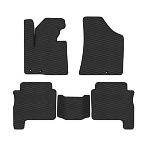 Фото - EVA коврики в салон авто EVAtech для Santa FE (CM) Restyling (Floor Gas Pedal) 5 seats Hyundai 2010-2012 2 поколение SUV USA HY13946CV5KD3RBB