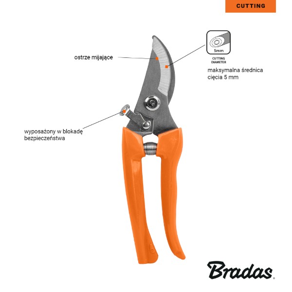 Фото - Секатор BRADAS V-SERIES (KT-V1010)