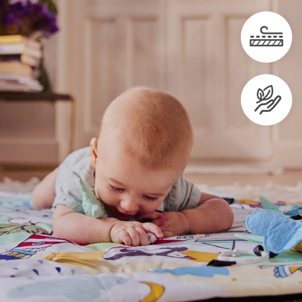 Фото - Розвиваючий килимок Kinderkraft Kinderkraft Smartplay Sea (KPSMSE00MUL0000)