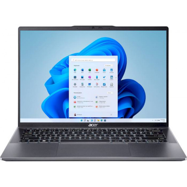 Фото - Ноутбук Acer Swift Go 14 SFG14-63 (NX.KTSEU.002) Steel Gray Фото - Ноутбук Acer Swift Go 14 SFG14-63 (NX.KTSEU.002) Steel Gray