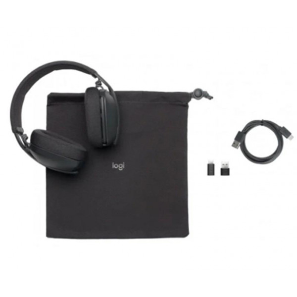 Фото - Гарнітура бездротова Logitech Zone Vibe Wireless MS Graphite (981-001157)