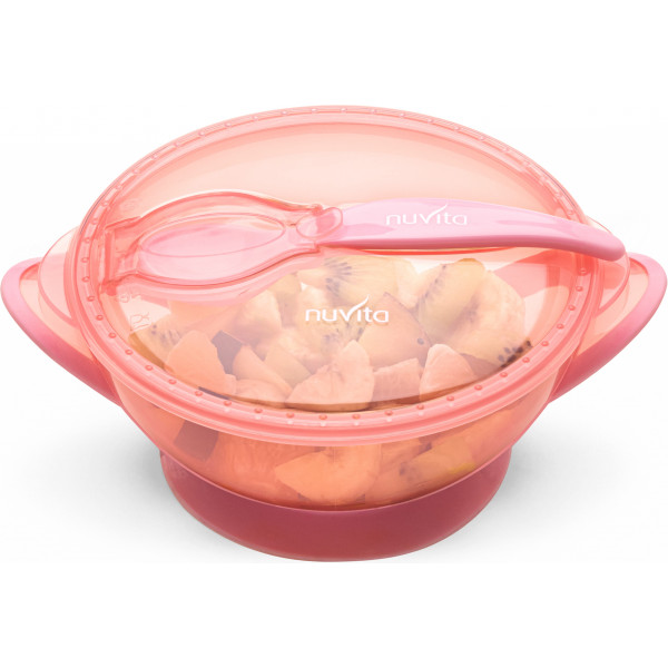 Фото - Набор детский 3 пр. Nuvita дорожный Pink (NV1421COOLPink)