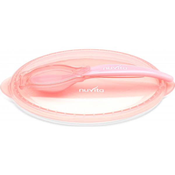 Фото - Набор детский 3 пр. Nuvita дорожный Pink (NV1421COOLPink)