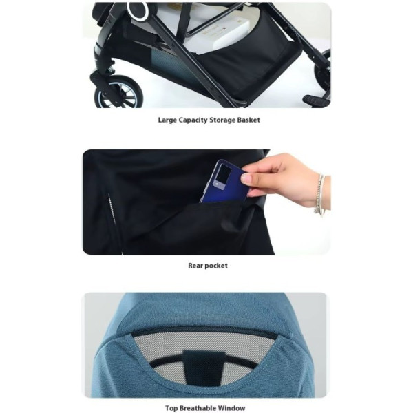 Фото - Коляска прогулянкова Haowei X5 Grey