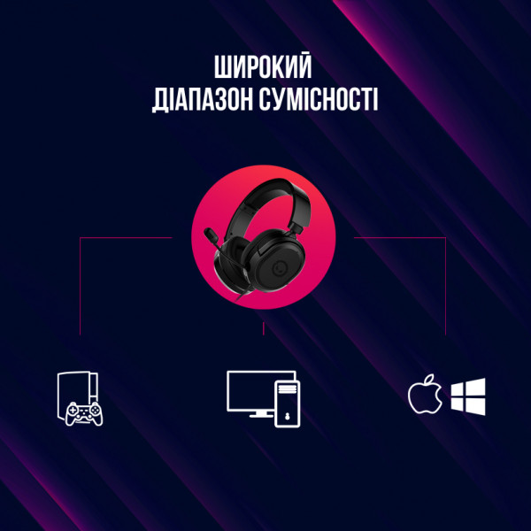 Фото - Гарнітура дротова ігрова Lorgar Kaya 360 Gaming 7.1 USB Black (LRG-GHS360)