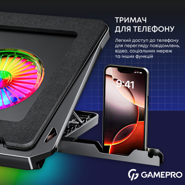 Фото - Уценка - Подставка под ноутбук охлаждающая GamePro CP910