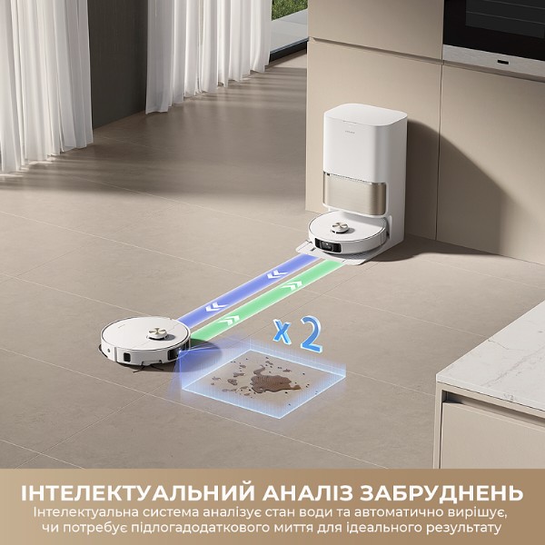 Фото - Робот-пилосос миючий Dreame L50s Pro Ultra White (RLL88HE-Wh)