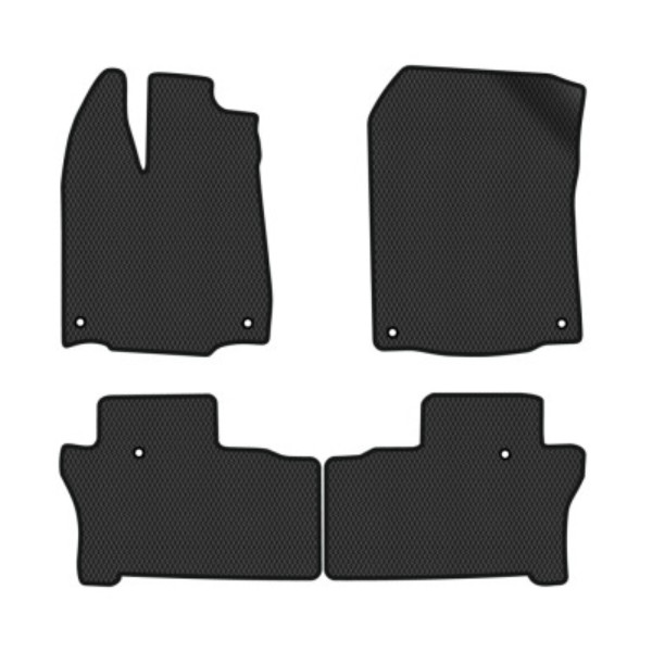 Фото - EVA коврики в салон авто EVAtech для Pilot Elite 8 seats Honda 2015-2022 3 поколение SUV USA HA13337PC4TL6RBB