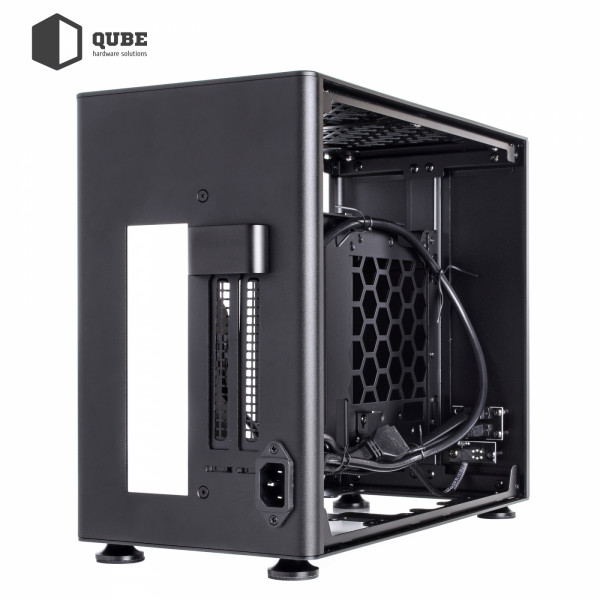 Фото - Корпус QUBE A4 Aluminum Black (QBA4I_WBNU3)