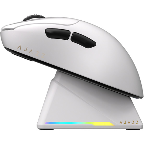Фото - Миша бездротова ігрова Ajazz AJ179 APEX -3 Mod-White-Pixart 3950-8K (AJM179-A-W)