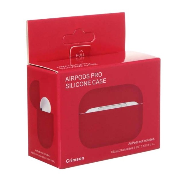 Фото - Чехол для наушников Armorstandart Ultrathin Silicone Case for Apple AirPods Pro Crimson (ARM55964)