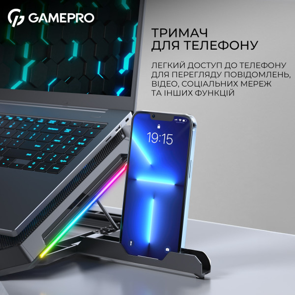 Фото - Подставка под ноутбук охлаждающая GamePro CP1090