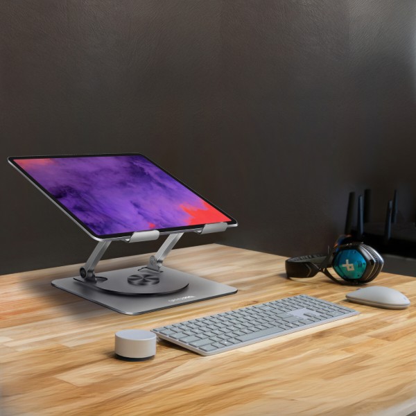 Фото - Уцінка - Підставка під ноутбук OfficePro LS799G Aluminum alloy Gray