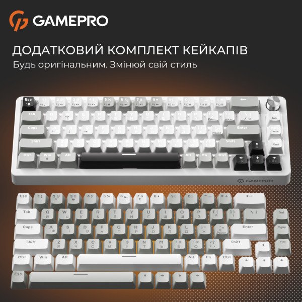 Фото - Клавиатура проводная игровая GamePro Genesis Silverlight  (MK116)