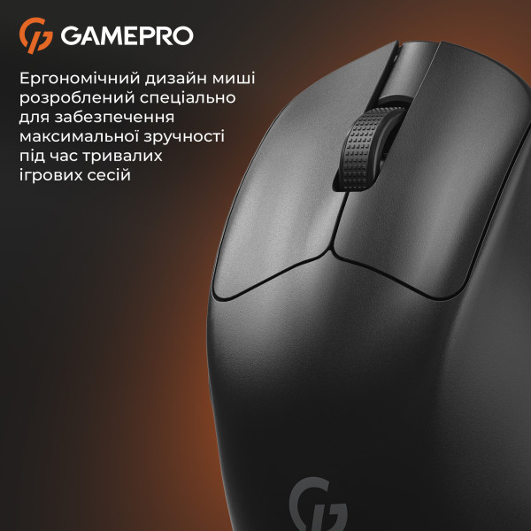 Фото - Миша бездротова ігрова GamePro Genesis Avenger Wireless Black (GM096B) 