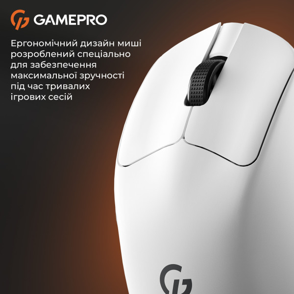 Фото - Миша бездротова ігрова GamePro Genesis Avenger Wireless White (GM096W)
