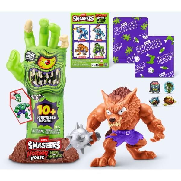 Фото - Игровая фигурка-сюрприз набор Smashers Horror House-Small Werewolf (74139E)