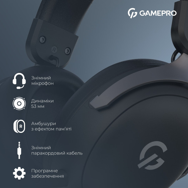 Фото - Гарнитура проводная игровая GamePro Asgard Freya (HS145B)