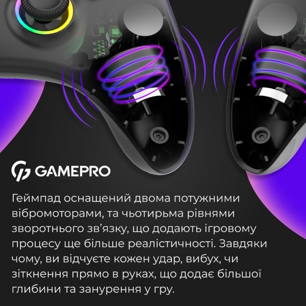 Фото - Уцінка - Геймпад GamePro GPX13BDOC BT Black