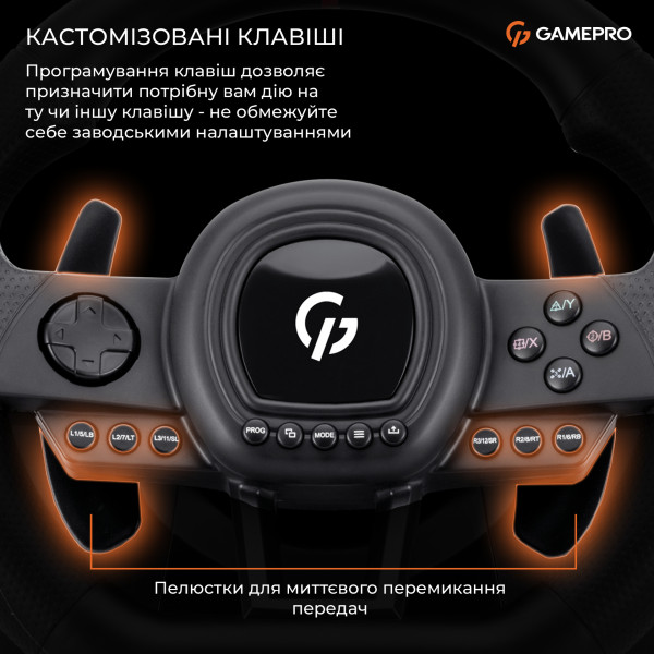 Фото - Кермо GamePro PC/XBOX360/XBOXONE/ SWITCH/PS3/PS4 (RW038PM)