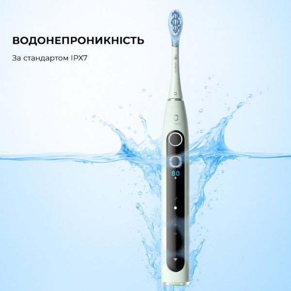 Фото - Зубна щітка електрична Oclean X Pro 20 Electric Toothbrush Black (6970810556940)